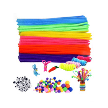 500Pcs Pipe Cleaners Craft Set Assorted Colors and Assorted Sizes for DIY Art Craft